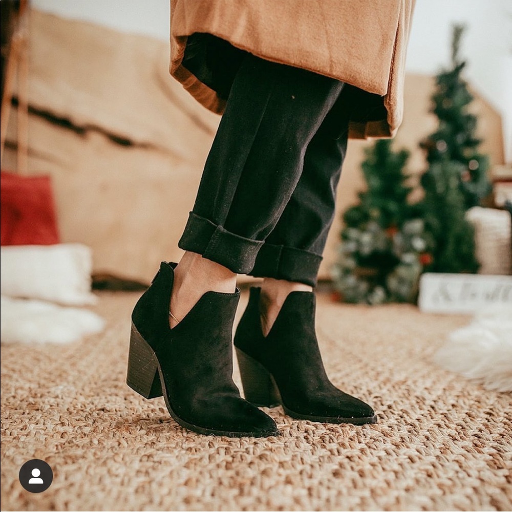 Sweet Jolie Sharla Cut Out Bootie 🖤